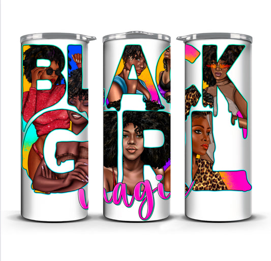 Black Girl Magic tumbler